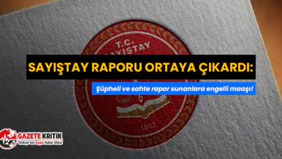 Sayıştay raporu ortaya çıkardı: Şüpheli ve sahte rapor sunanlara engelli maaşı!