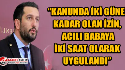 CHP'li Ali Haydar Hakverdi Acılı Babanın İddialarını Adalet Bakanına Sordu!