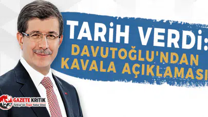 Tarih verdi: Davutoğlu'ndan Kavala açıklaması!