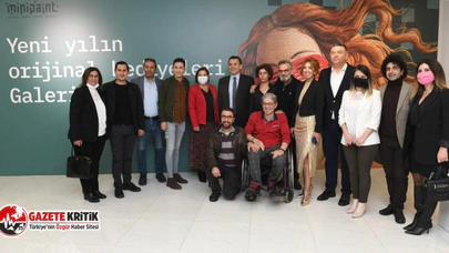 Mersin Yenişehir Belediyesi, “minipaint ulusal karma sergisi” açıldı