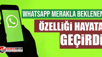 Whatsapp'ın Beklenen Özelliği Yayınlandı