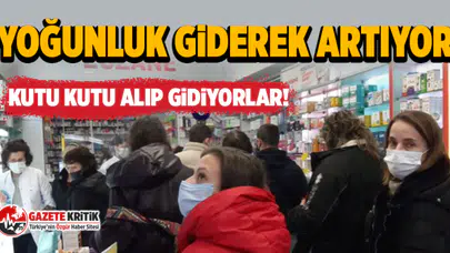 Yoğunluk giderek artıyor: Kutu kutu alıp gidiyorlar!