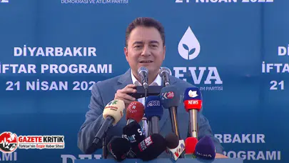Ali Babacan Diyarbakır’dan seslendi: ‘Hayalimizdeki Türkiye, hepimizin Türkiye’sidir’