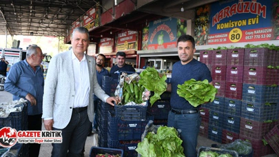 "Sebze halinde 1 TL olan Marul markette 10 TL"