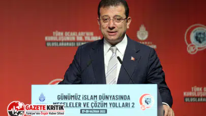 İMAMOĞLU: İSLAM COĞRAFYASINDA ÇÖZÜM OLUŞACAKSA BUNUN MERKEZİ İSTANBUL'DUR
