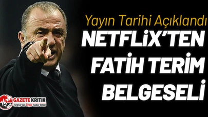 Netflix, Fatih Terim belgeselinin tarihini duyurdu!