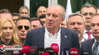 Muharrem İnce cumhurbaşkanı adaylığından çekildi