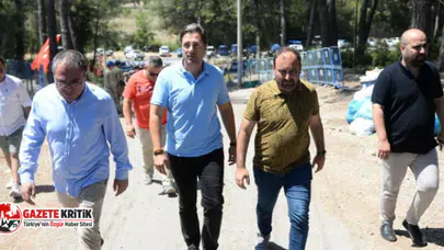 CHP’li Deniz Yücel Akbelen’de: “Mücadelemiz bu topraklar zindana dönüşmesin diye…”