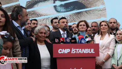 CHP İSTANBUL İL BAŞKANI ÖZGÜR ÇELİK: UMUDU HEP BİRLİKTE YEŞERTECEĞİZ