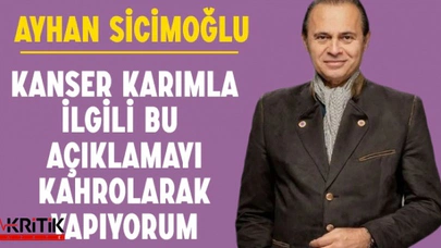 Ayhan Sicimoğlu'ndan 'hasta eşini terk etti' iddialarına yanıt!