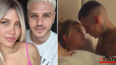 Wanda Nara'nın İcardi'yi L- Gante ile adattığı görüntüler ortaya çıktı!