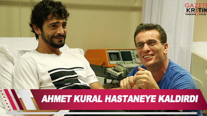 Murat Cemcir, Ahmet Kural'ı hastaneye kaldırdı