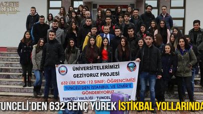 Tunceli'den 632 genç yürek istikbal yollarında
