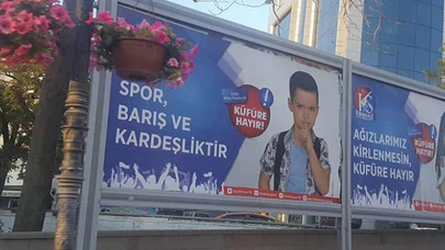 Kırıkkale'de 'Tribünlerde küfür'e hayır' kampanyası