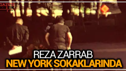 Reza Zarrab New York sokaklarında