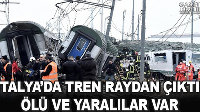 İtalya'da tren raydan çıktı: Ölü ve yaralılar var
