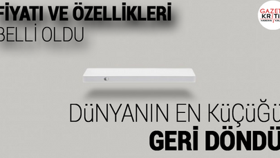 En küçük telefon geri döndü! İşte fiyatı...