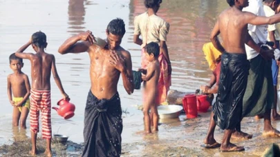 168 bin Rohingya'nın kaldığı kampta ne su var, ne yiyecek; pis gölette yıkanıyorlar, salgın riski yüksek