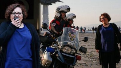 Türkiye'de bu görevi yapan tek kadın !