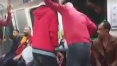 Galatasaray taraftarı: Git Erdoğan'a şikayet et... Yaşlı kadın: Ben Cumhuriyet kadınıyım