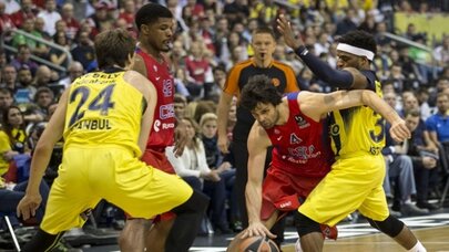 EuroLeague'de Fenerbahçe Doğuş Cska Moskova'yı 95-93 yendi