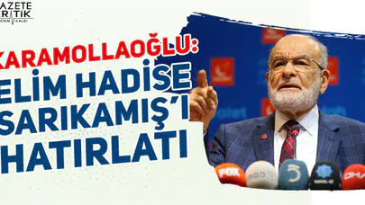 Temel Karamollaoğlu: Elim hadise Sarıkamış'ı hatırlatı