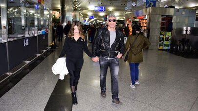 Özcan Deniz ve sevgilisi Feyza Aktan ilk kez el ele görüntülendi