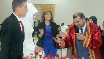 İlk müftü nikahı Diyarbakır'da kıyıldı