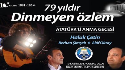 MUDANYA'DA 10 KASIM'A ÖZEL ATATÜRK'Ü ANMA GECESİ ATAMIZI SAYGI VE ÖZLEMLE ANIYORUZ