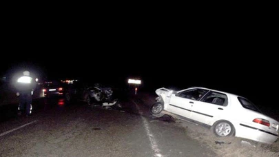 Tekirdağ'da iki otomobil çarpıştı: 3 yaralı
