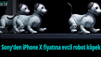 Sony'den iPhone X fiyatına evcil robot köpek