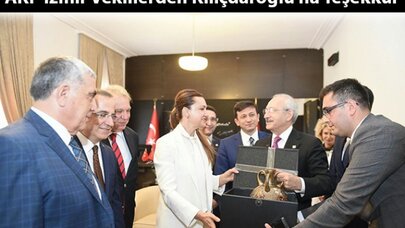 AKP İzmir Milletvekillerden Kılıçdaroğlu'na Demokrasi Teşekkürü