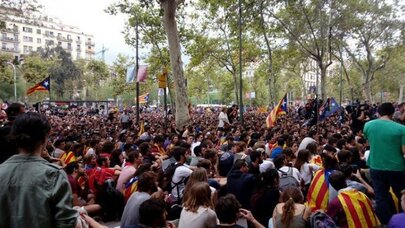 Barcelona'da öğrenciler üniversiteyi işgal etti