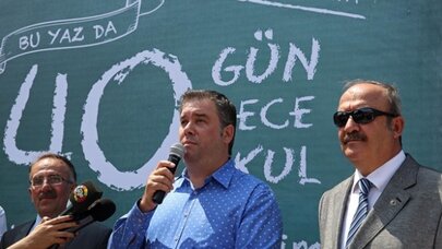 Buca'da eğitim atağı devam ediyor:'40 Gün 40 Gece 40 Okul' 