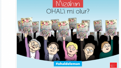 CHP'den Leman dergisine destek: Mizah'ın OHAL'i mi olur?