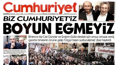 Cumhuriyet'i susturma operasyonu sürüyor: Bir çalışanı daha FETÖ'den tutuklandı