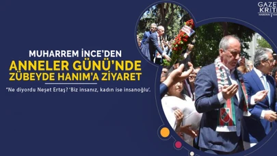 İnce'den Anneler Günü'nde Zübeyde Hanım'a ziyaret