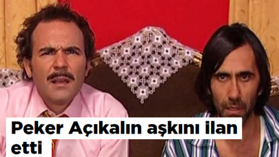Peker Açıkalın aşkını ilan etti