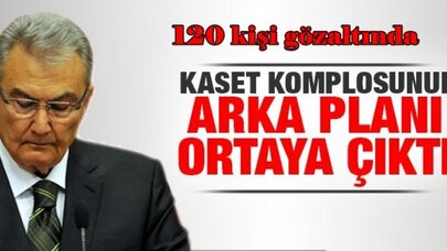 Deniz Baykal ve MHP'lilere kaset komplosuyla ilgili 120 gözaltı kararı!