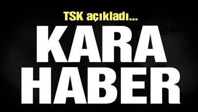 TSK son dakika haberini duyurdu: Afrin'de bir asker daha şehit oldu