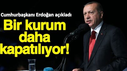 Erdoğan: Bütün pisliklerin olduğu yerlerden biri de orası...