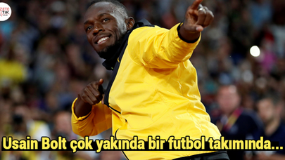 Usain Bolt çok yakında bir futbol takımında...