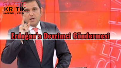 Fatih Portakal'dan Cumhurbaşkanı Erdoğan'a 'devrimci' göndermesi!