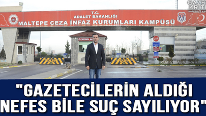 CHP'Lİ BARIŞ YARKADAŞ: 'Gazetecilerin aldığı nefes bile suç sayılıyor'