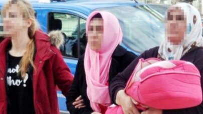 FETÖ'den aranan kadın doğumhanede gözaltına alındı, 1 günlük bebeğiyle adliyeye sevk edildi