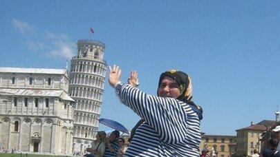 Fotoğraflarıyla sosyal medyayı sallayan 'Interrail Ayşe Teyze' İzmir'de bulundu