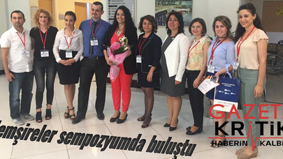 Hemşireler sempozyumda buluştu