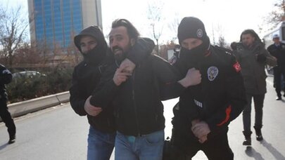 'İhraçları kabul etmiyoruz' diyen ESM üyelerine gözaltı