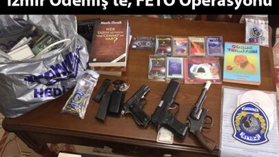 İzmir Ödemiş'te, FETÖ operasyonu