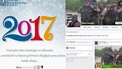 Katliam öncesi Reina'nın sayfasına dikkat çeken iki mesaj